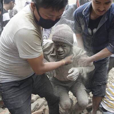 Schweres Beben in Nepal