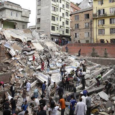 Schweres Beben in Nepal