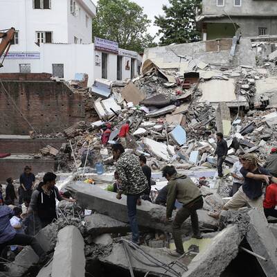 Schweres Beben in Nepal