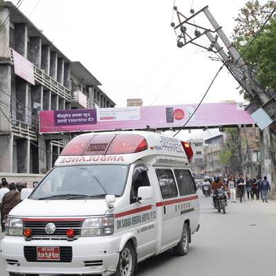 Schweres Beben in Nepal