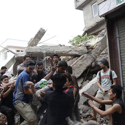 Schweres Beben in Nepal