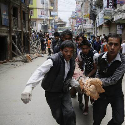 Schweres Beben in Nepal