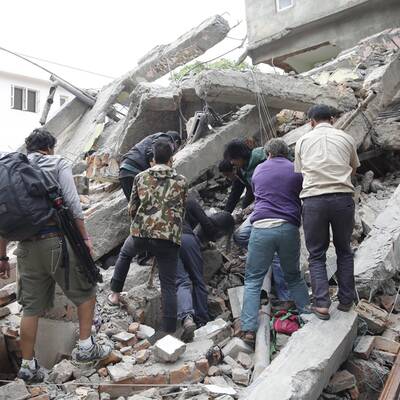 Schweres Beben in Nepal