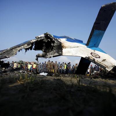 19 Tote bei Flugzeugabsturz in Nepal
