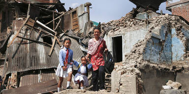 Nepal f&uuml;rchtet nach Erdbeben den Monsun