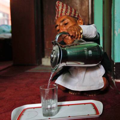 Das ist der kleinste Mensch der Welt