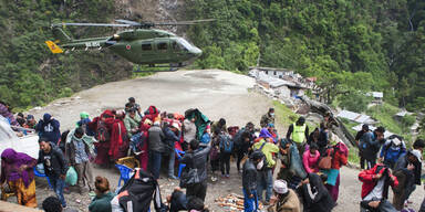 Nepal braucht dringend mehr Helis