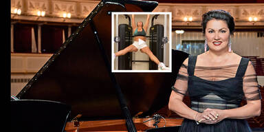 Anna Netrebko zeigt ihr Home-Workout