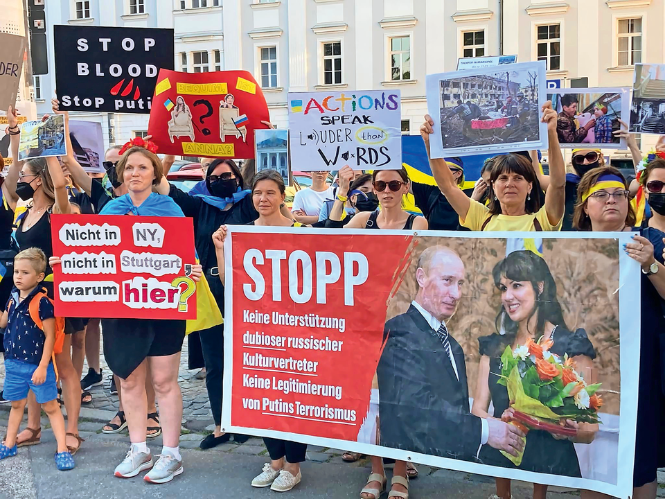 Proteste gegen Anna Netrebko in Regensburg