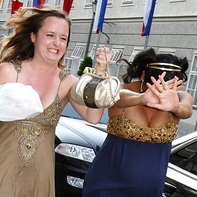 Paparazziansturm in Salzburg