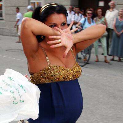 Paparazziansturm in Salzburg