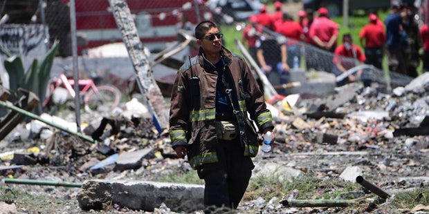 Fast 20 Tote bei Explosion in Feuerwerksfabrik
