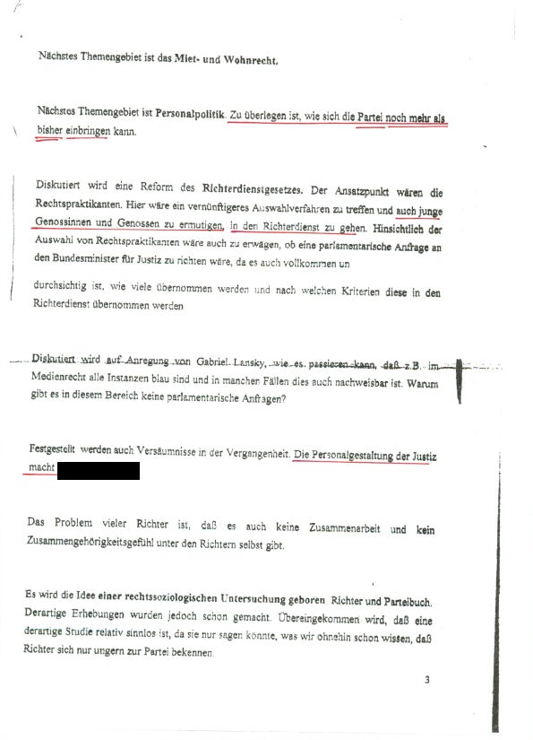Jarolim gibt zu: SPÖ wollte mehr Rote in der Justiz