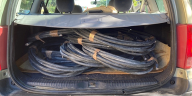 Mehrere Tonnen Kupferkabel in Wien gestohlen