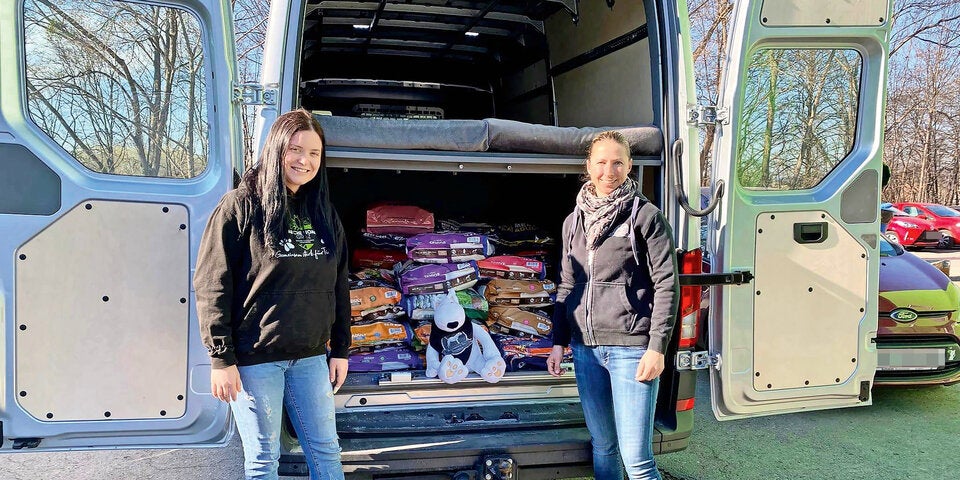 Haustiere im Krieg – Österreich hilft