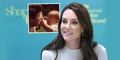 So s&uuml;&szlig; war Prinzessin Kate als Baby!