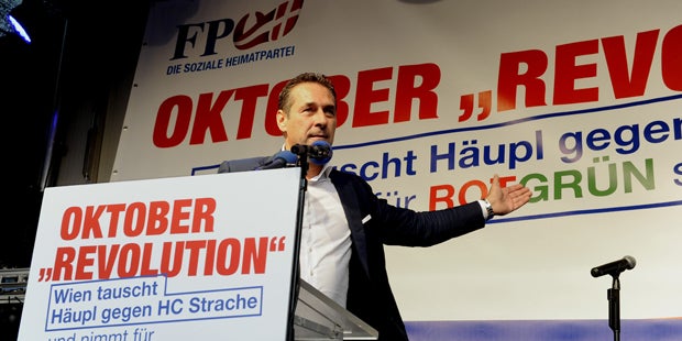 Strache startet 