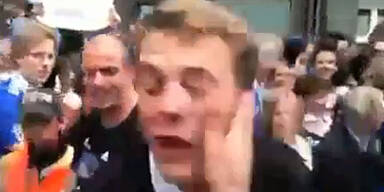 Fan ohrfeigt Schalke-Goalie Neuer