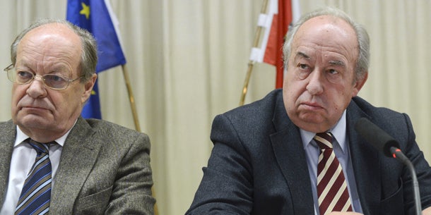 Fritz Neugebauer und Wilhelm Gloss