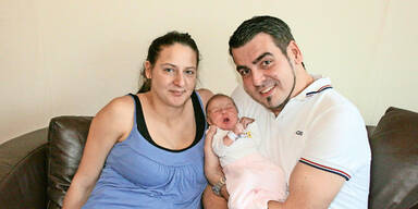 Minuten-Duell um Neujahrsbaby