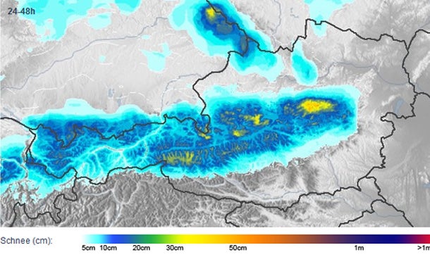 Jetzt wird auch der Osten winterlich