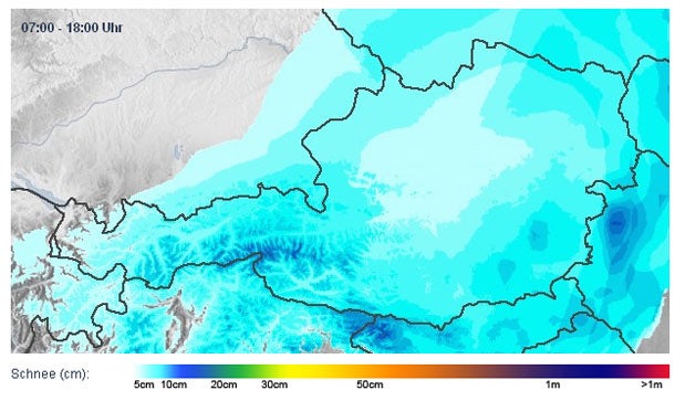 Toter und Verletzte durch Schneechaos