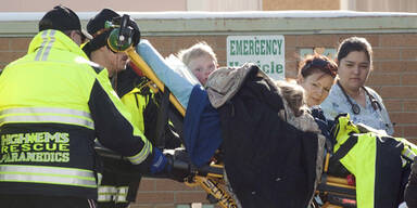 Familie überlebte 2 Tage in Eis-Hölle