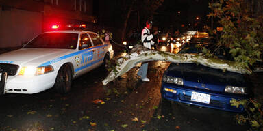 Schwerer Sturm legt New York lahm