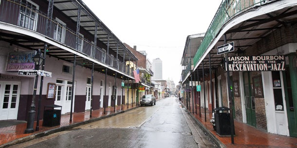 Isaac überflutet New Orleans