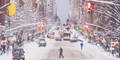 Schneechaos in New York