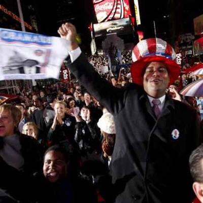 Weltweite Wahlpartys