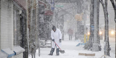 Schneesturm bedroht New York