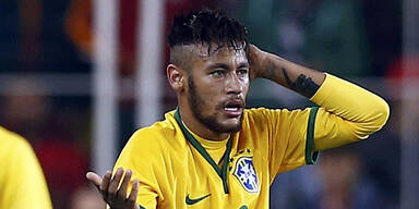 Selecao mit Neymar gegen ÖFB-Team