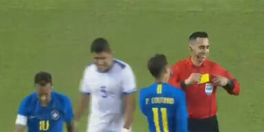 Schiri lacht Neymar nach Schwalbe aus