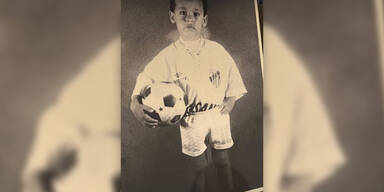 Kinderfoto von Neymar