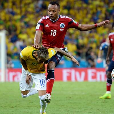 Brutalo-Foul an Neymar