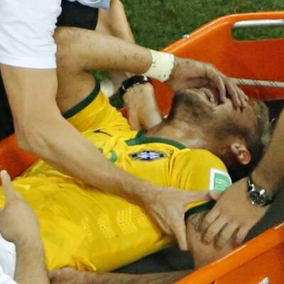 Brutalo-Foul an Neymar