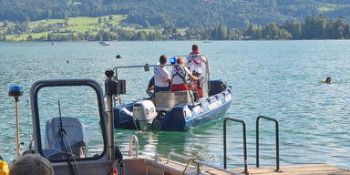 Suche nach vermisstem Stand-up-Paddler am Wolfgangsee