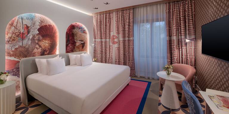 nhow Roma: Modernes Bouitquehotel im Zentrum Roms