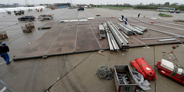 Schnee im Westen, Regenwalze im Osten