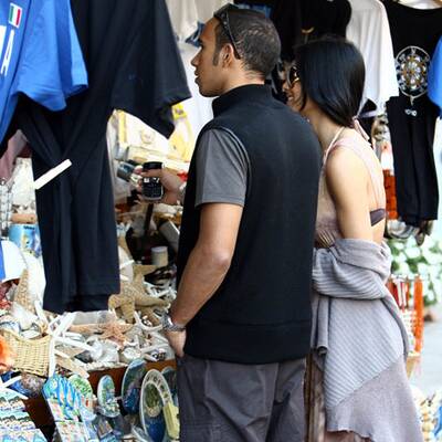 Nicole Scherzinger & Lewis Hamilton