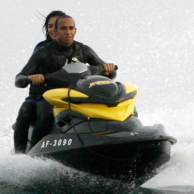 Nicole Scherzinger & Lewis Hamilton