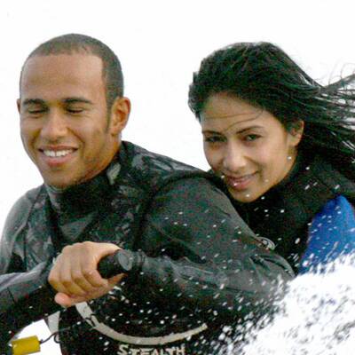 Nicole Scherzinger & Lewis Hamilton