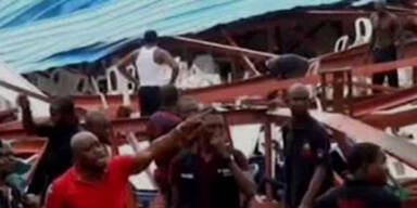 Kirche eingest&uuml;rzt: Mehr als 200 Tote?