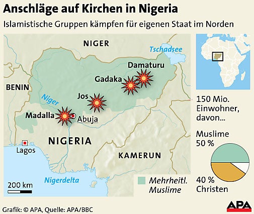 Anschläge in Nigeria