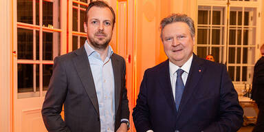 Niki Fellner mit Bürgermeister Michael Ludwig