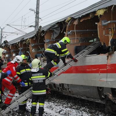 Zug-Unglück in der Steiermark