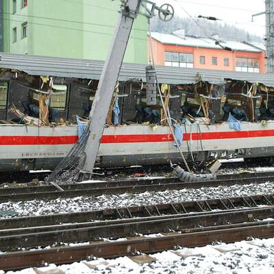 Zug-Unglück in der Steiermark