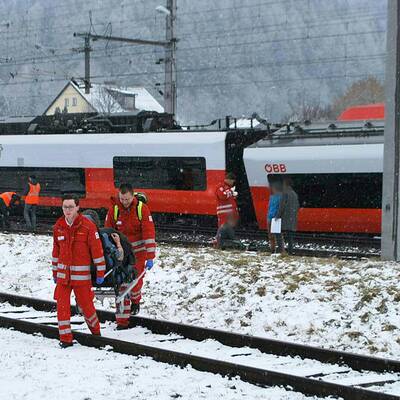 Zug-Unglück in der Steiermark