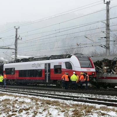 Zug-Unglück in der Steiermark